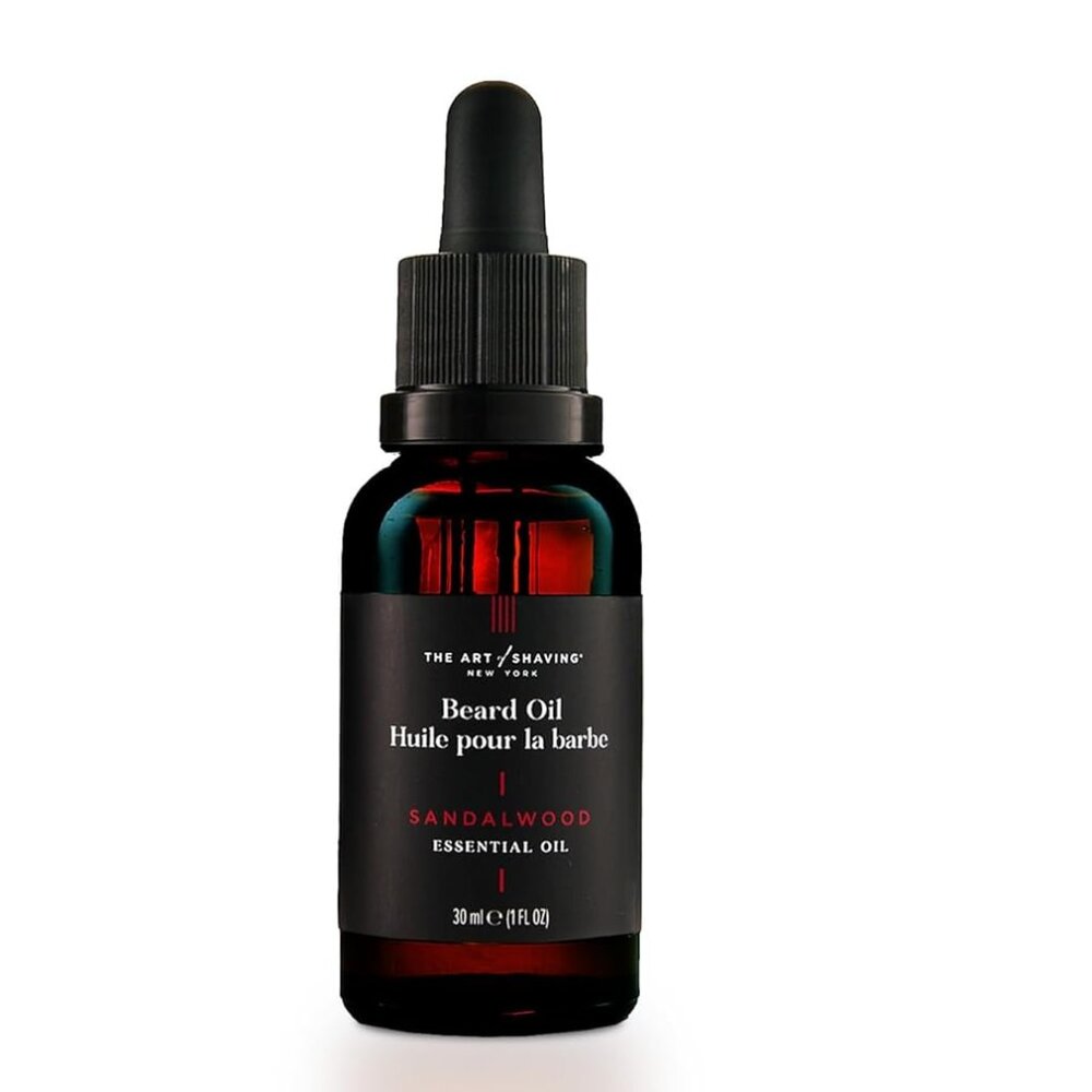 The Art of Shaving Beard Oil Tames Moisturizes Beard Mustache Hair Citrus Mint